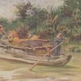 Cochinchine - Saigon - Barque de Charbonnier (…)