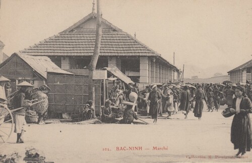 Tonkin - Bac Ninh <br /> Marché <br /> Passignat 102 