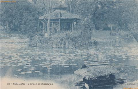 Cochinchine - saigon - jardin botanique - Comiel 21-@1003 #2911