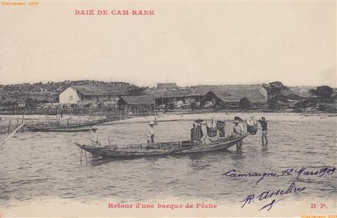 Annam - Cam Ranh - Barque de pèche - B.P. -@1007 #2938