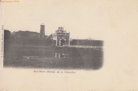 Tonkin - Bac Ninh - L'entrée de la citadelle - Moreau 1 - @1016 #3677