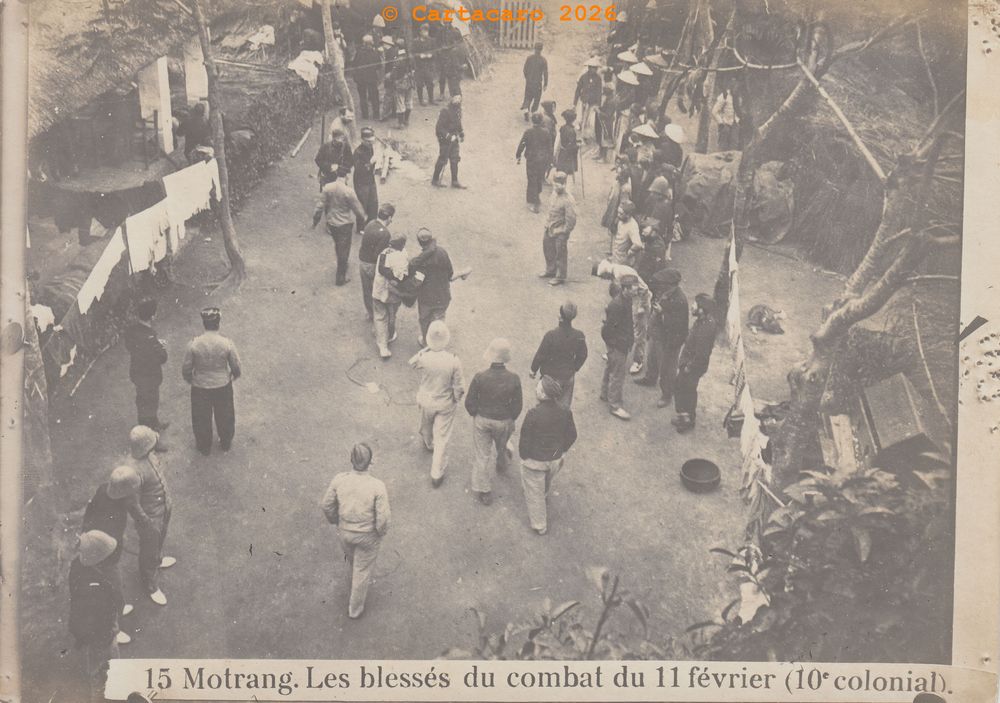 #6224 - 15 - Les blessés du 11 février, 10° Colonial