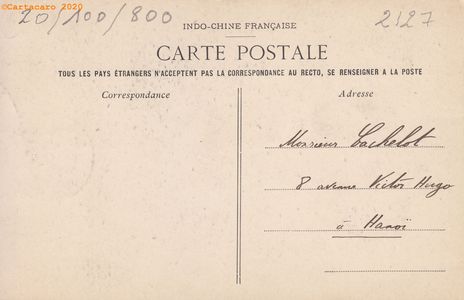 Tonkin - Hanoï - Tirailleurs à l'exercice - Ecole de Gymnastique - Dieulefils - ©Cartacaro 3110 #4057