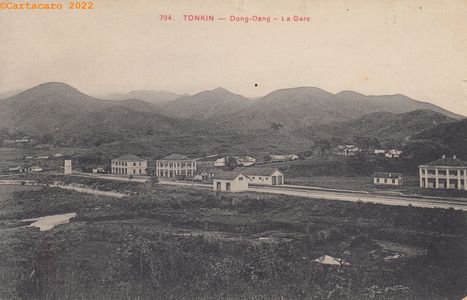 Tonkin - Dong Dang - La gare - Dieulefils 794 Rouge @2201 #4179