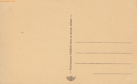 Annam Hué - Phu Cam - Cathédrale - Fajolle 44 - Dos séparé