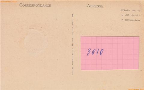 Annam - Hué - MF sans cadre 98 - Tombeau de la reine mère - Dos séparé - @3010 #2981