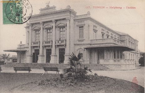 #1741 @400 - Tonkin Haïphong - Le Théâtre - Dieulefils rouge 217 - L'album de Georges -