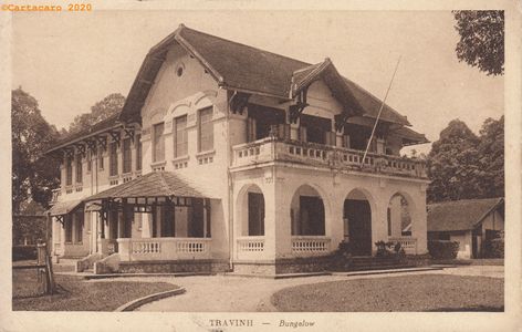Cochinchine - Travinh - Bungalow- Nadal 1363 - ©Cartacaro 4052 #4082