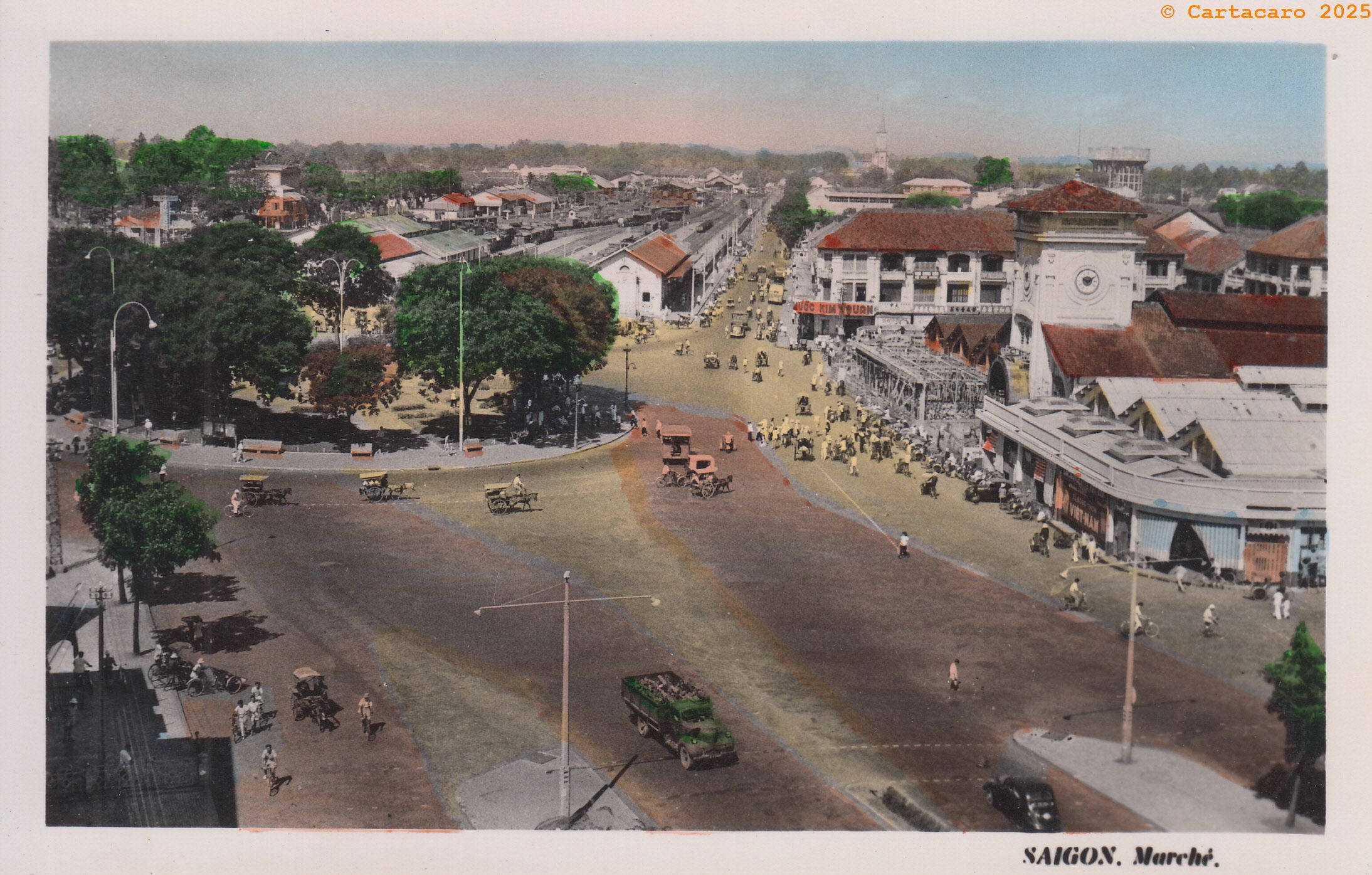 1950 - Saigon - Marché Nam Phat 159 #5595
