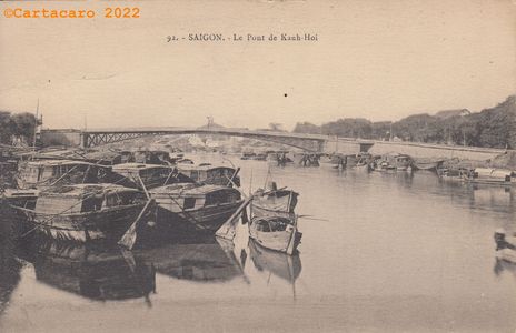 Cochinchine - Saigon - Pont de Kanh-Hoi - Portail 92 - @4125 #4765