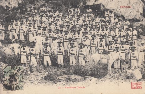 #1771 @419 - Tonkin Nord - Tirailleurs chinois - Passignat 44 - L'album de Georges 