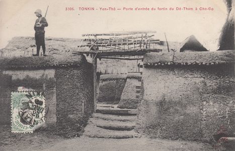 #2337 @443 - Tonkin - Yen The - Fortin du Dé Tham à Cho Go - Dieulefils 3306 - L'album de Georges 