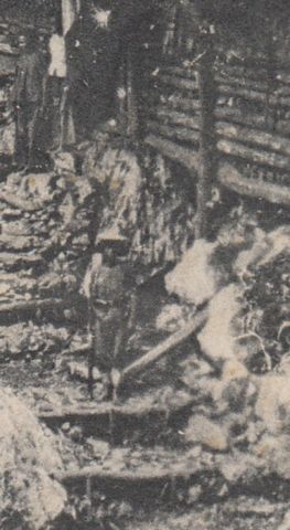 Tonkin - Haut Tonkin - Miliciens ou Tirailleurs Thos gardant un col - Taupin 3023 @166 #520