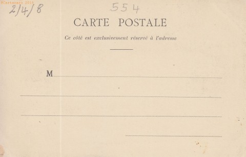 Tonkin - Hanoi - La rue du riz - Dos non séparé - Demange 80 - @554 #2820 