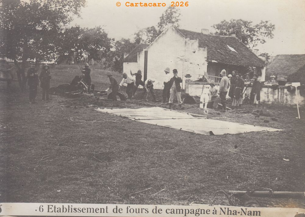 #6214 - 6 - Etablissement de fours de campagne à Nha Nam