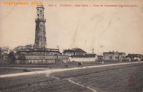 Tonkin - Nam Dinh - Tour de l'ancienne citadelle Dieulefils Rouge 402 A - #5386 ©77085 Cartacaro