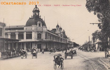 Tonkin - Hanoi - Boulevard Dong Khanh - Inconnu rouge 138 - @54 #1097