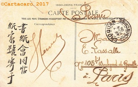 Tonkin - Hanoi - Complot 1908 - Dieulefils noir 3034 - @67_2017 #1557