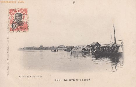 Annam - Hué - Rivière de Hué - UCI 598 - ©Cartacaro 3126 #4038