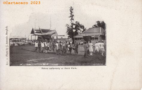Siam - Bangkok - Ceremony Rakna Antonio - numéro 611 - #5365 ©Cartacaro 1025