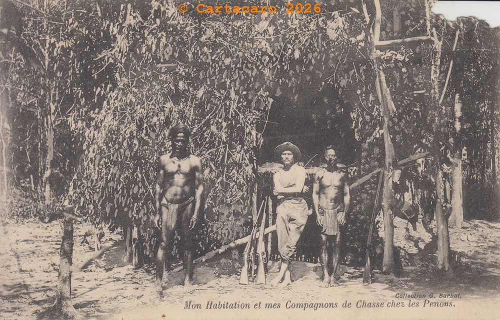 Cambodge - Mon habitations et mes compagnons chez les Penons Barbat - @9060 #6707