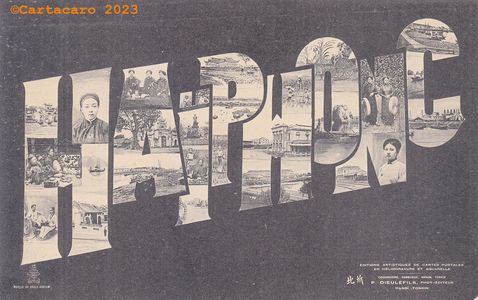 Carte titre Haïphong - Dieulefils - #5355 @77038