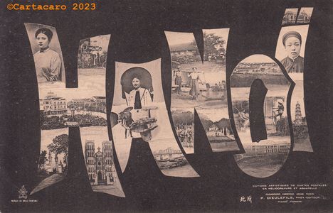 Carte titre Hanoï - Dieulefils - #5354 @77039