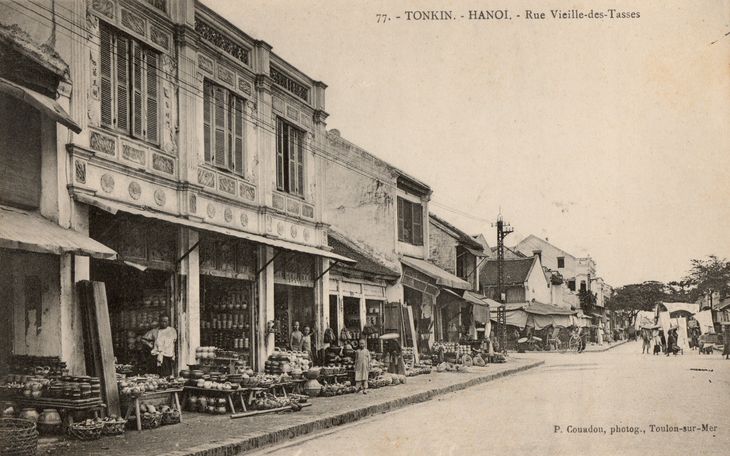 Couadou - carte numéro 77 - rue Vieille des tasses 