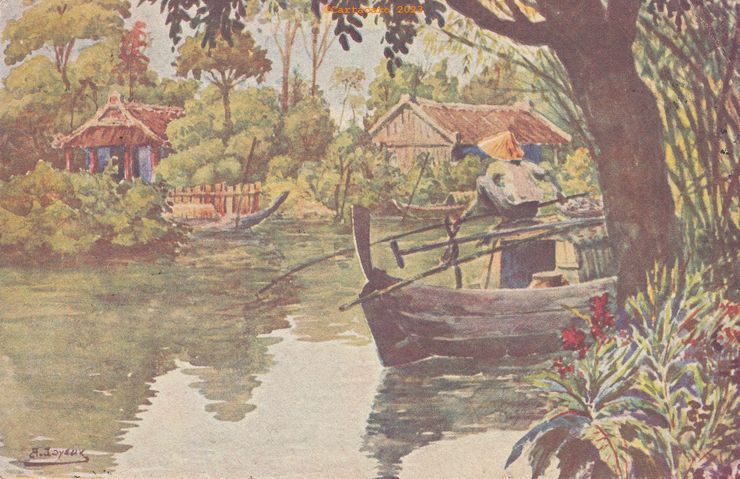 Cochinchine Sadec Illustration Arroyo André Joyeux - @4153 #4895