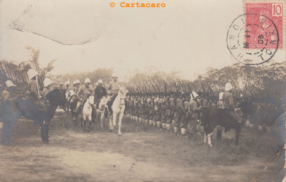 Hanoi -1906 - Carte photo sur papier lumière #6603