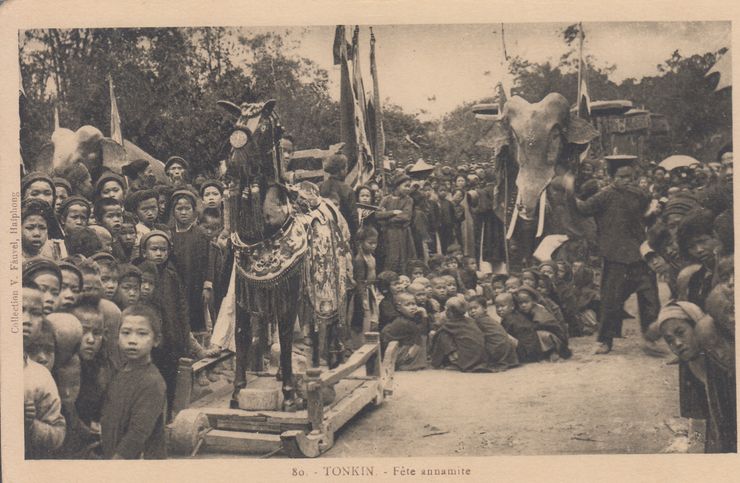 Tonkin - Fête annamite n l Fauvel 80 - CHINH - #5374 