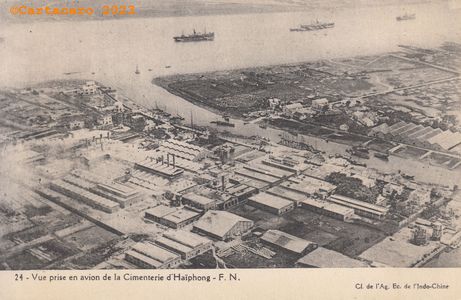 Indochine - Tonkin - Haïphong La cimenterie Fernand Nathan 24 #5455 ©Cartacaro 5027