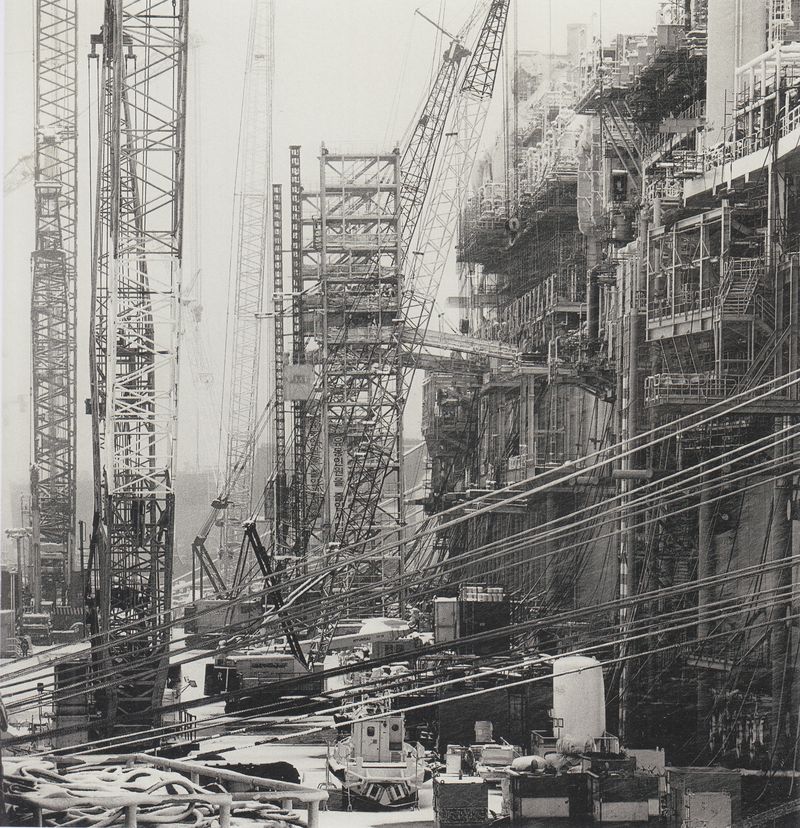 Construction navale, étude 1, Geoje Gyongnam, Corée du Sud, 2011 <BR< 5781