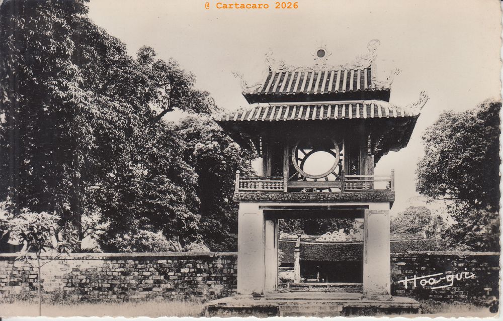 Tonkin Hanoi - 15 Pagode des corbeaux - Hoa Qui - Boy Landry Haiphong