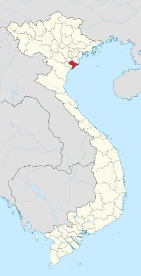 Situation géographique de Nam Dinh