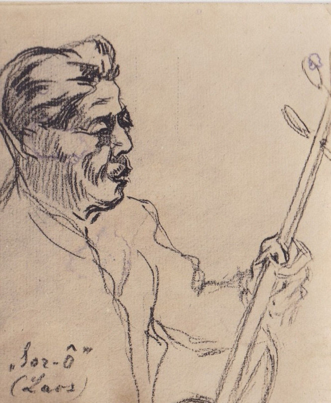 Paris Exposition coloniale 1931 - Laos - Dessinateur G. Arxtn