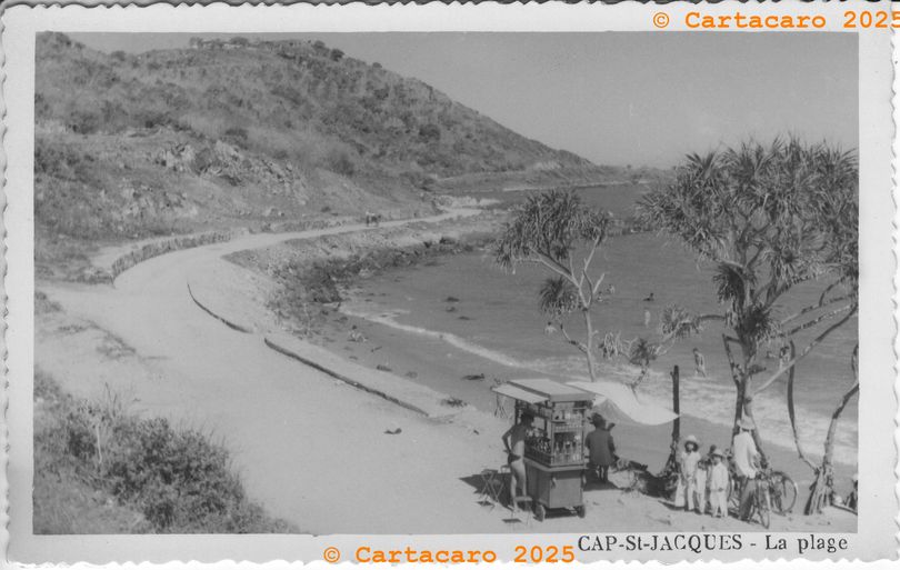 Sud Vietnam Cap St Jacques - La plage éditeur inconnu @M4115 #5836