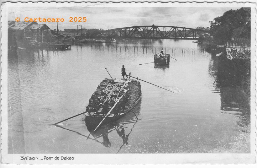 Sud Vietnam Saïgon - Pont de Dakao éditeur Dété S 141 @M4128 #5884
