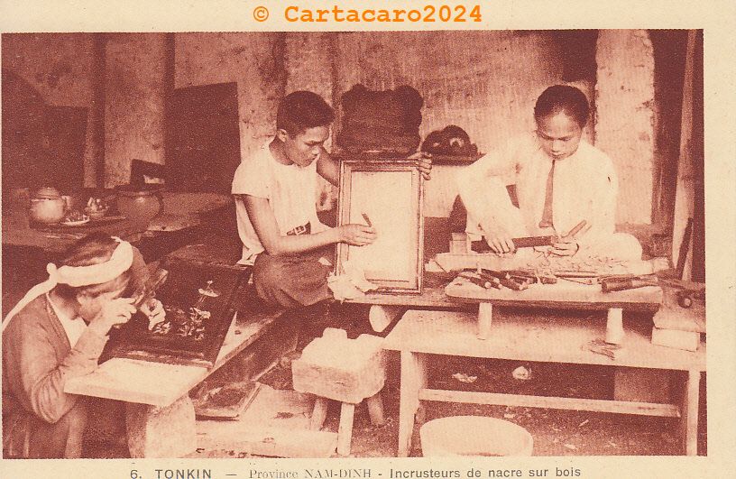 Le travail de la nacre