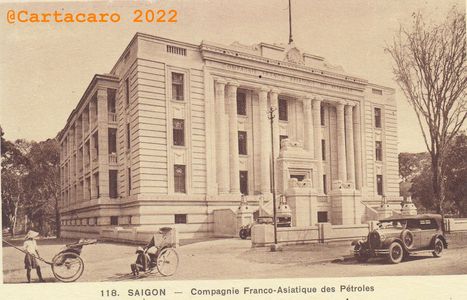 Saigon - Compagnie franco Asiatique des pétroles - Nadal 118 @4107 #4987