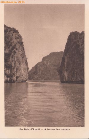 Tonkin - Along - A travers les rochers - Nadal @216x #4465