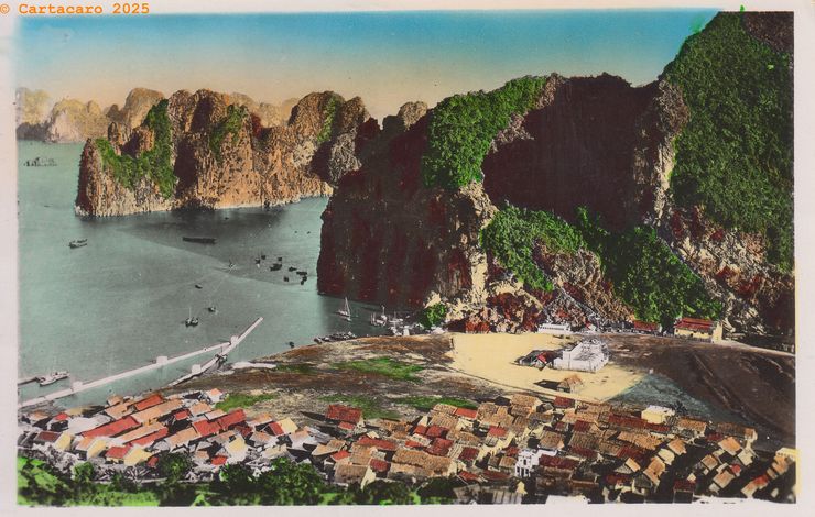 Nord Vietnam Quang Yen - Baie d'Along Hongay Village indigène PC Paris 14 @M2018 #5641