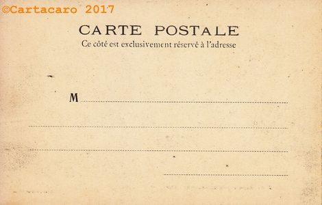 Cochinchine - Cantho - Départ de la vaccine - Planté noir 276 - dos non divisé après 1904 -#1584