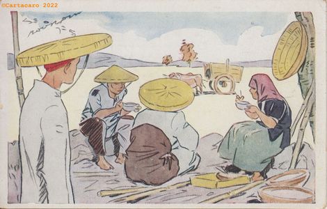 4 - Riz d'Indochine - Repas des moissonneurs - Bourdin @5007 #4963