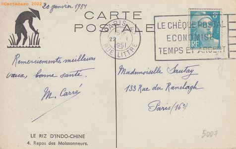 4 - Riz d'Indochine - Repas des moissonneurs - Bourdin @5007 #4963