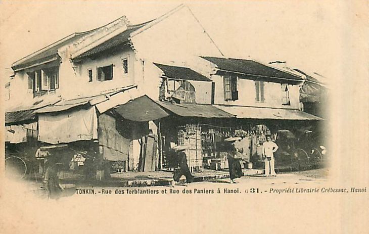 Crebessac - Croisement de la rue des ferblantiers et de la rue des paniers