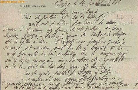 Tonkin Chapa - Femmes Mans - Gaston Jeanbin 12 - Dos #394