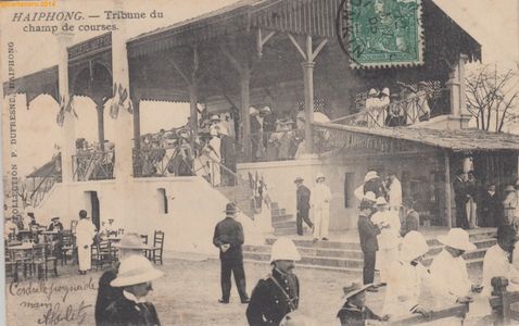 Tonkin Haïphong - Tribune du champ de courses Dufresne #169
