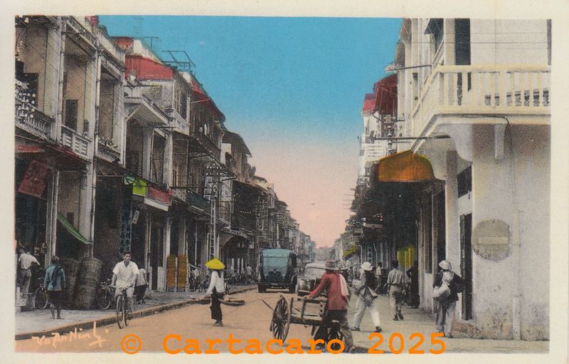 Nord Vietnam Haïphong Rue des Cantonnais Vo An Ninh 551 @M2037 #5727