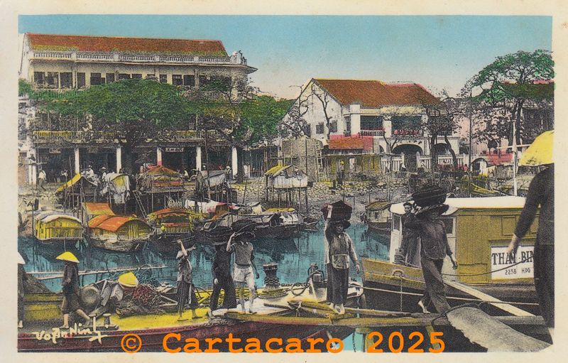 Nord Vietnam Haïphong Canal Bonnal Vo Anh Ninh 584 @M2028 #5750